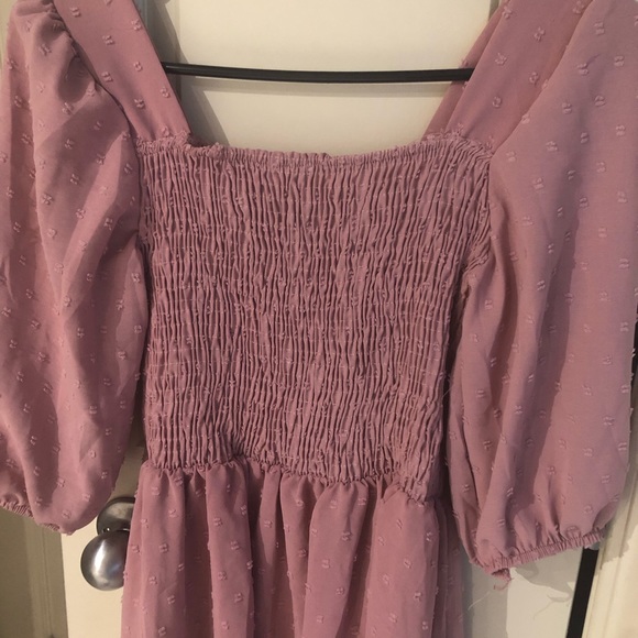 💜SOLD Swiss Dot Dress - Picture 5 of 5